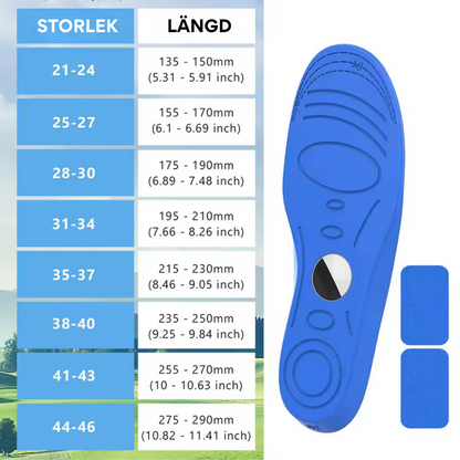 Smart Airtag Skyddande Överdrag Innersulor för Barn